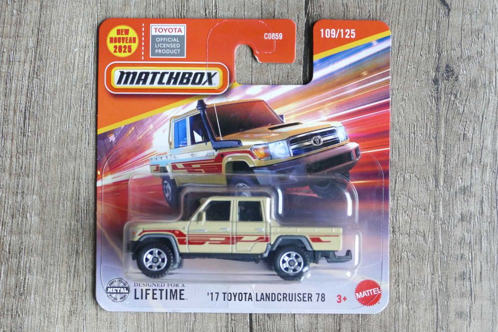 Matchbox '17 Toyota Landcruiser 78 edycja 2024 rok