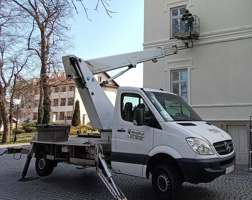 Podnosnik koszowy Zwyżka Rybnik wynajem zwyzka 24h