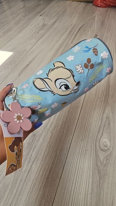 Piórnik Tuba dla dziewczynki do szkoły przedszkola bambi
