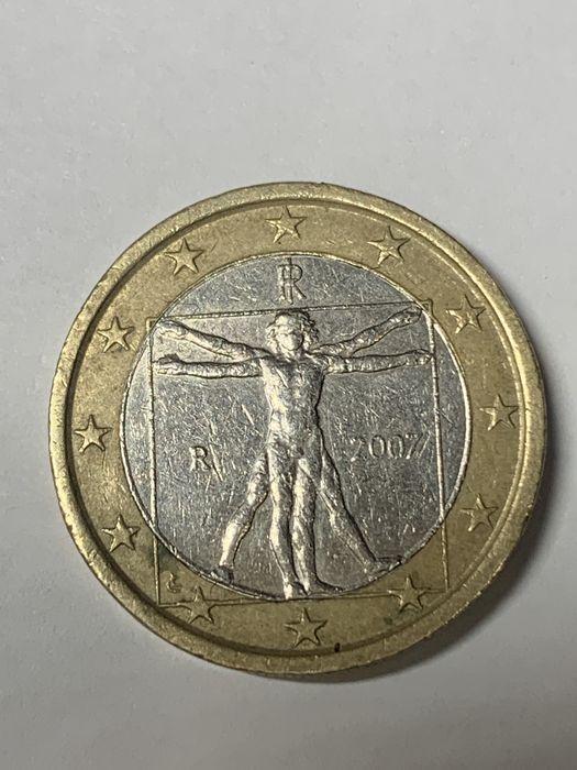 Монета    1    євро