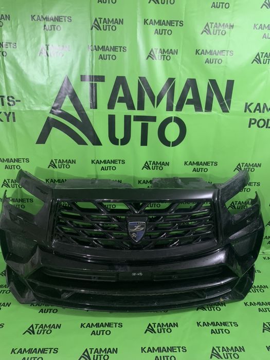 Рестайлинговый бампер на Инфинити qx80 2018-