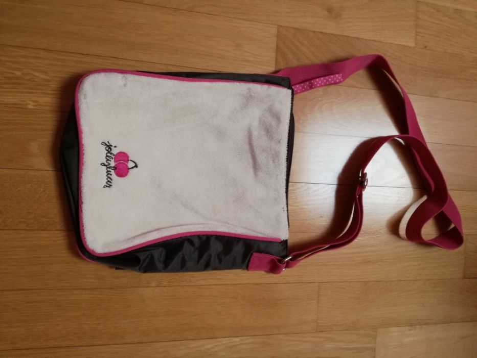 Biało-czarna torebka Nici