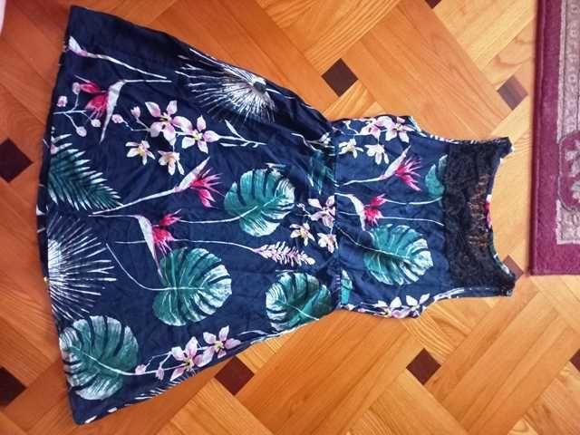 Sukienka krótka rozmiar S M 36 38 - na lato przewiewna