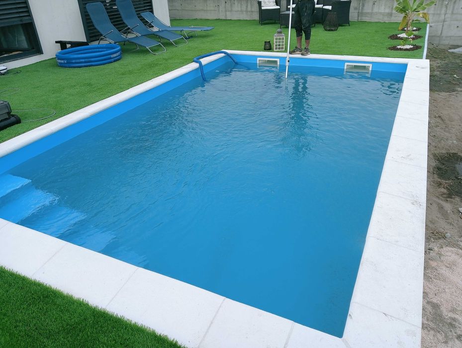 Piscinas em betão armado