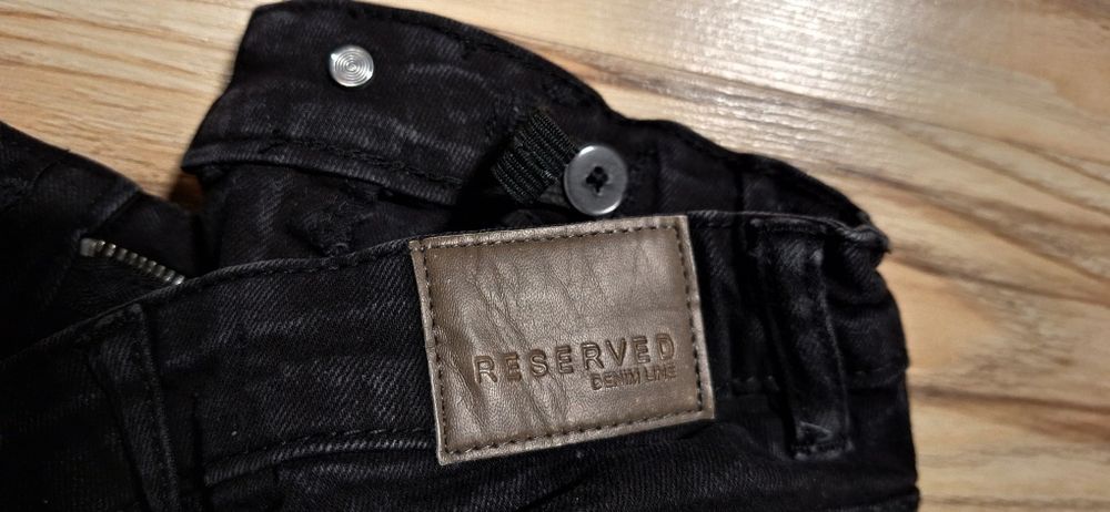 Spodnie jeansy reserved r.152 jal nowe