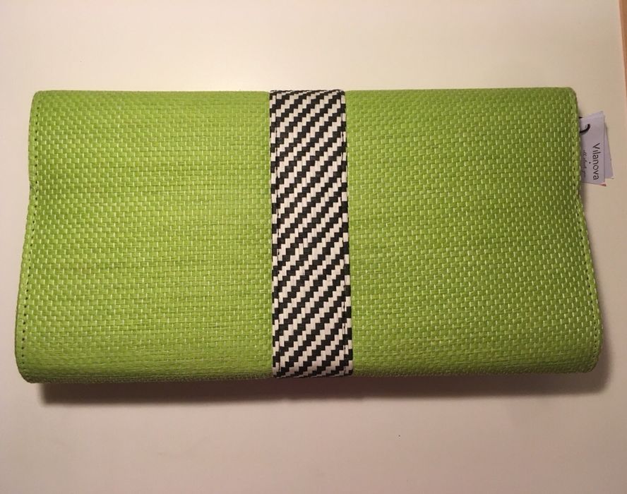 Pochete verde água vilanova
