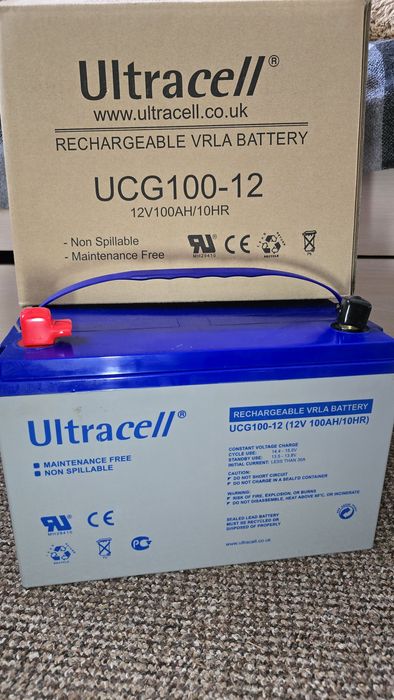 Акумулятор гелевий Ultracell 100-12