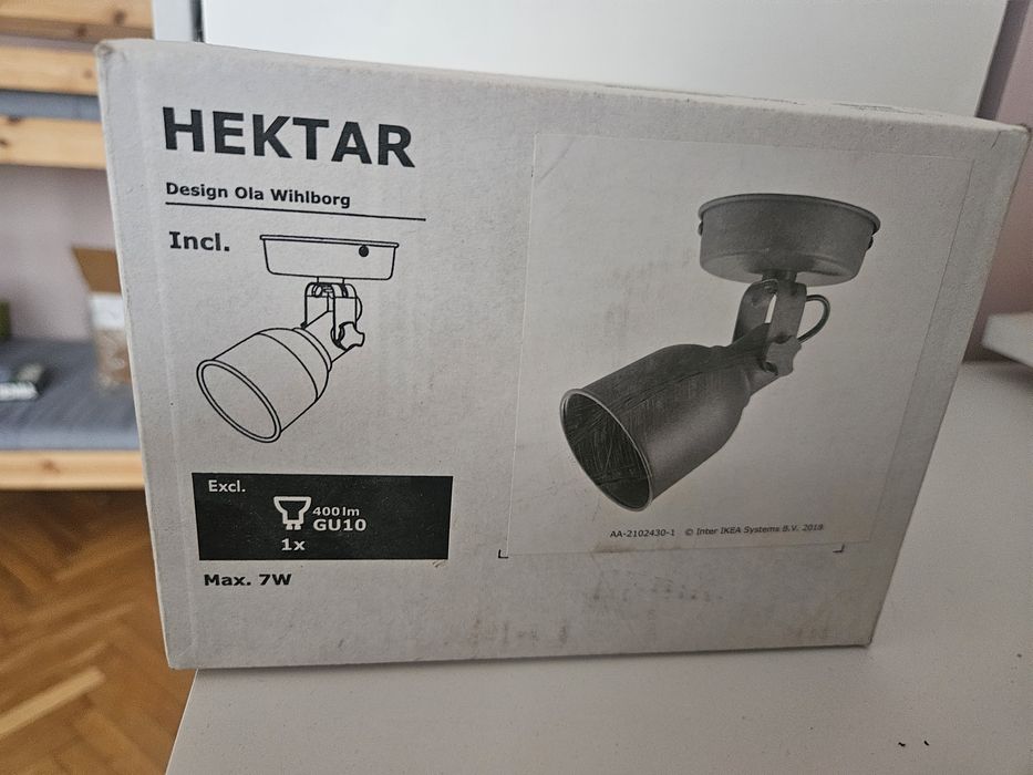 Reflektor Hektor ikea 3szt