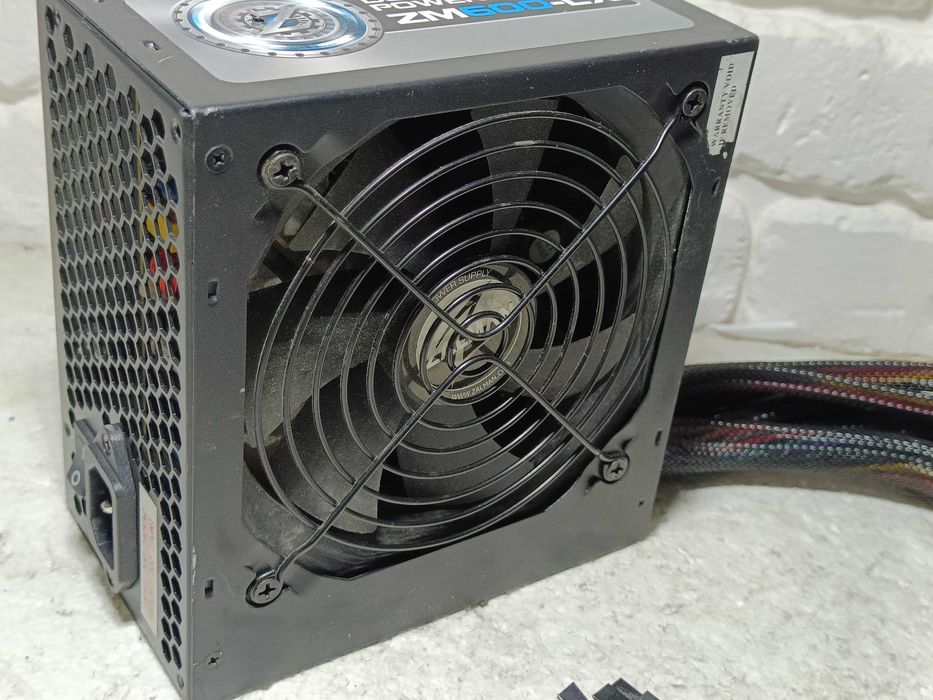 Блок живлення ZALMAN 600W 80 PLUS 8+8pin GPU 4+4pin CPU на ПЛОМБІ!