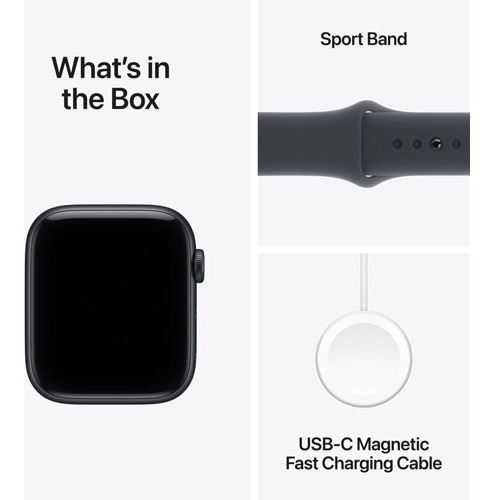APPLE Watch SE 3 GPS + Cellular 44 mm Meia-noite NOVO