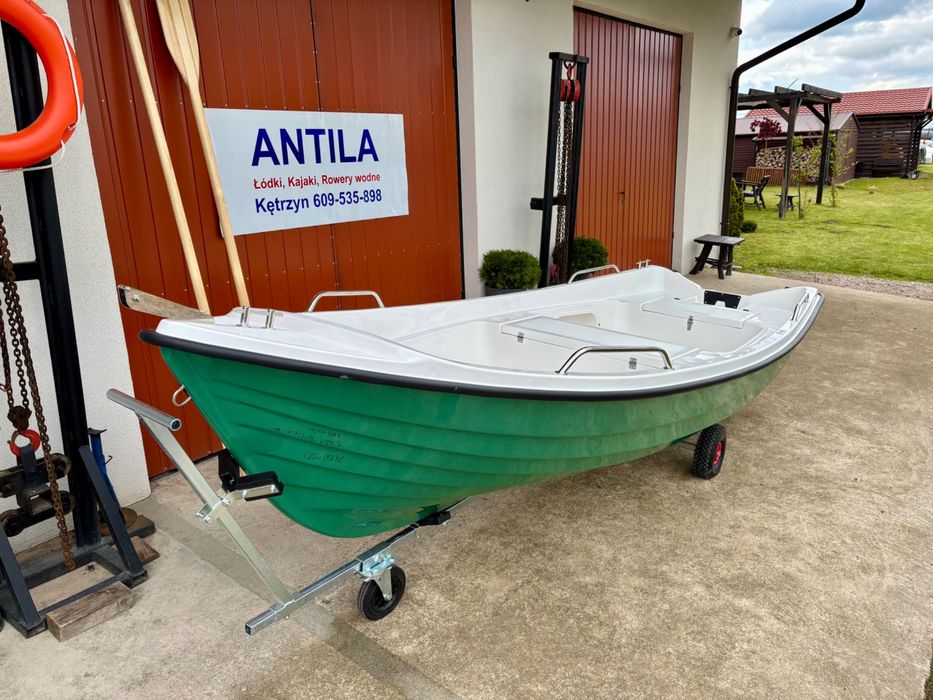 Łódka wiosłowa ALBA 380 CE !!! 100  łódek na placu !!! Transport PL