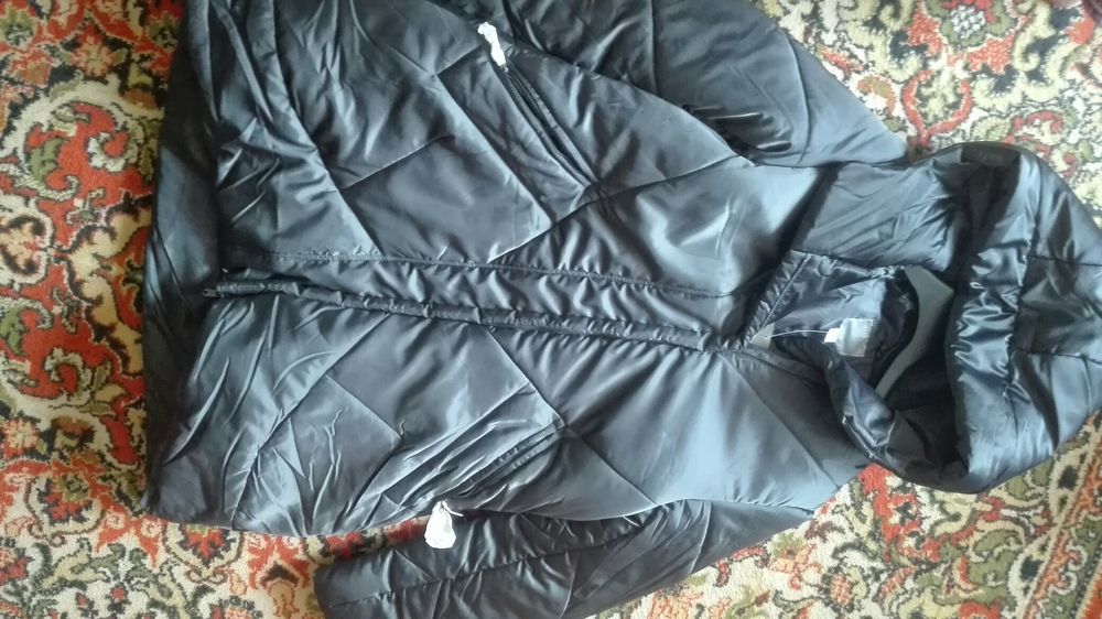 Плащ куртка чорна