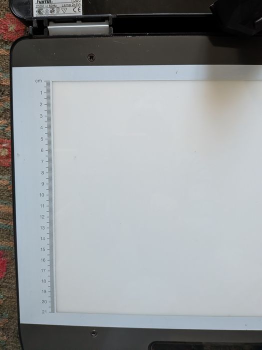 Painel de luz led para desenhar Hama 5000