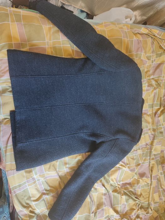 Пальто чоловіче темно-синє