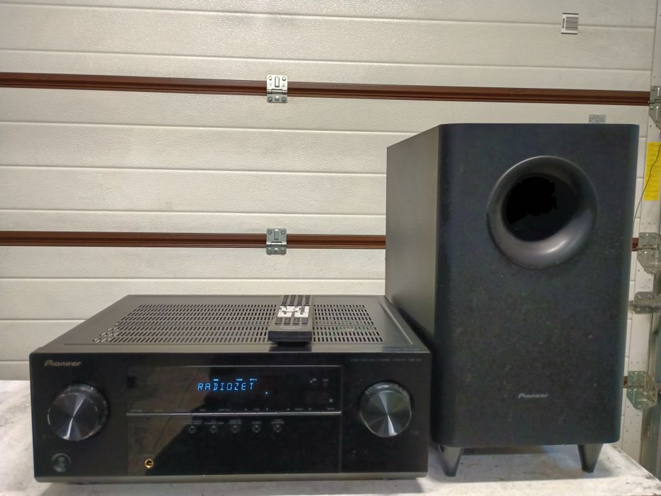 Amplituner i subwoofer PIONEER z HDMI