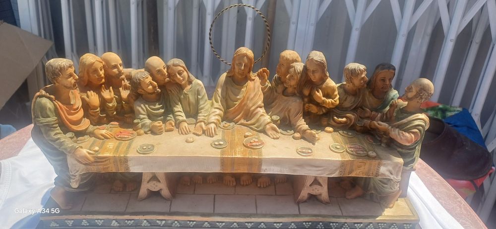 Escultura ultima ceia