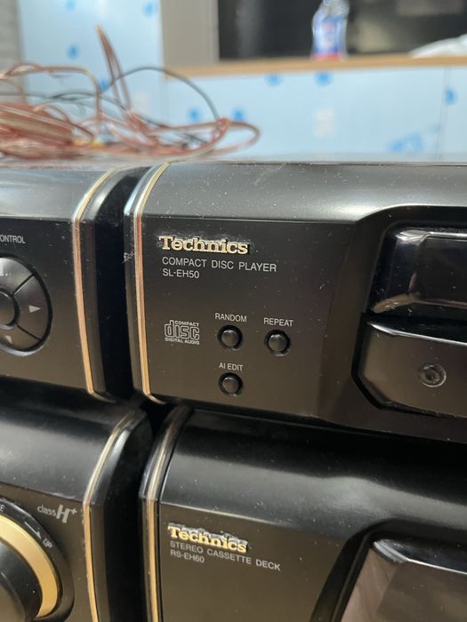 Wieża Technics  SC-EH50 - Sprzedam pełny zestaw audio Technics  – Amplituner, CD, deck, equalizer, tuner, głośniki