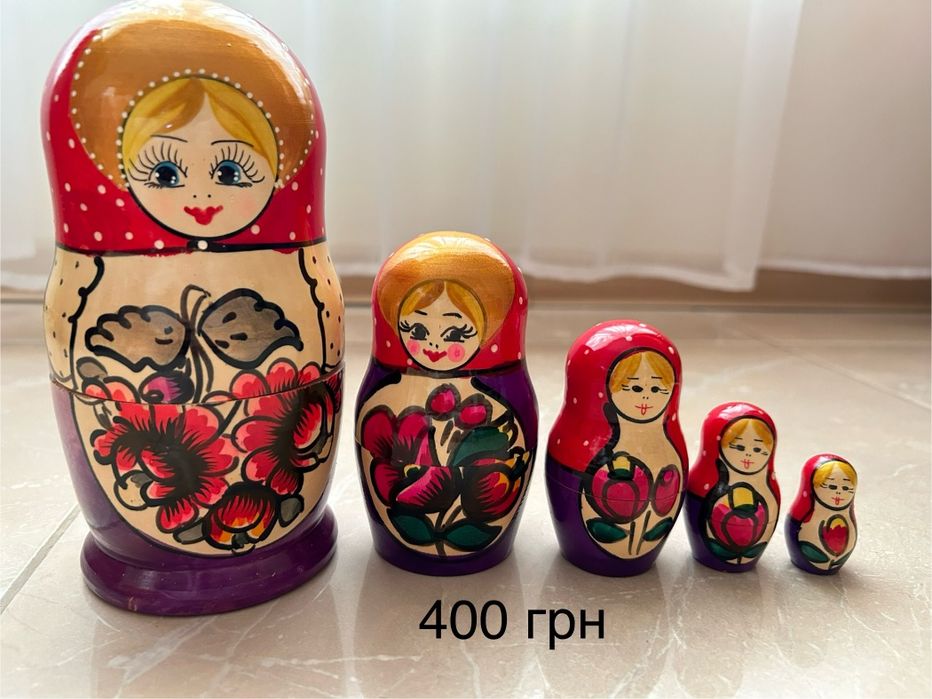 Мотрійки деревʼяні