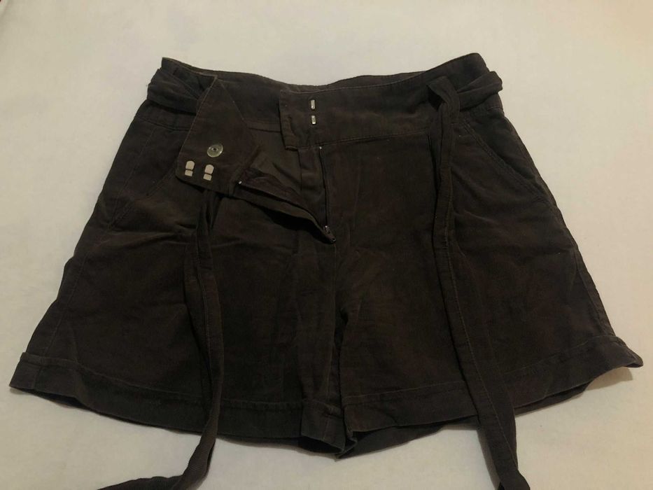 Calções bombazine fina