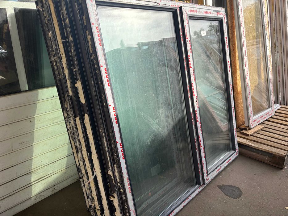 Окна новые металлопластиковые 1440\1440 3 стекла открывные