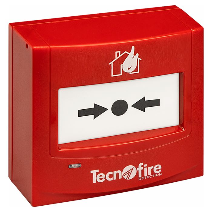 Pulsador de Incêndio Manual Tecnofire Segurança ao Toque!