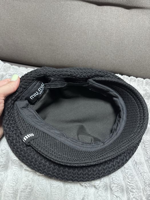 Продам в’язану панаму Miu miu — zdjęcie 3