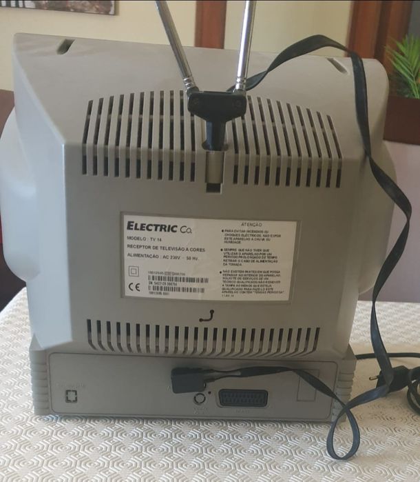 TV Electric CO cinzenta
