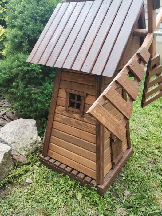 Мельница садовая.Млин садовий.мельница декоративная