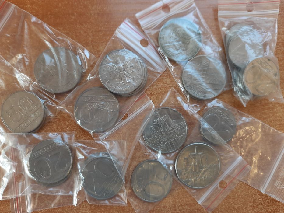 Monety PRL 20 złotych 1973 do 1990