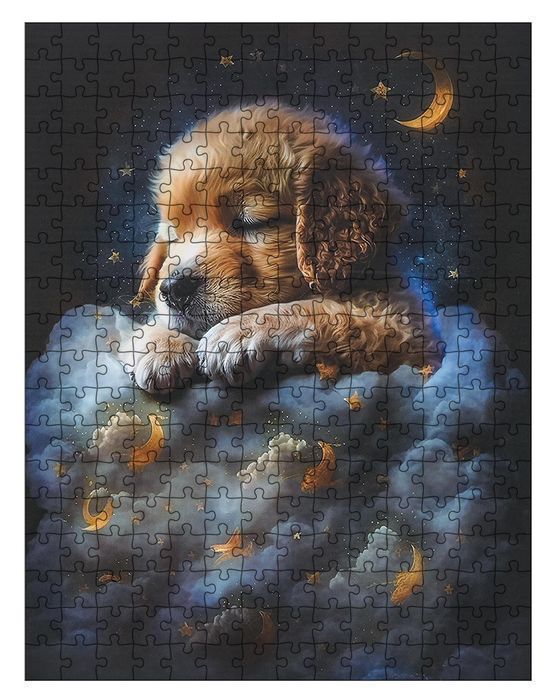 Zestaw Puzzli 300El. Piesek W Chmurach