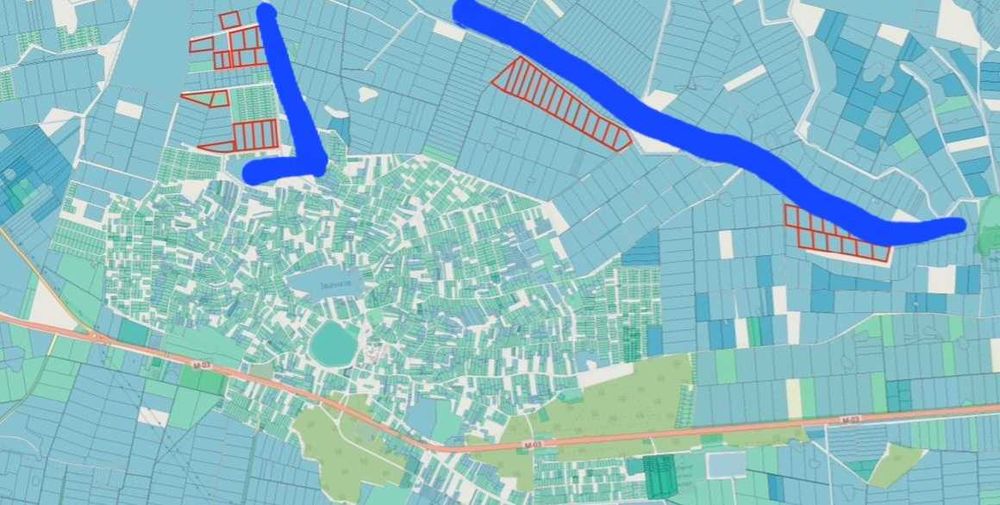 Продам землю біля Києва. 30 га. ОСГ