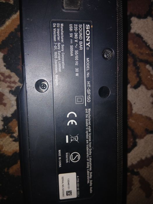 SoundBar sony Dobrze gra