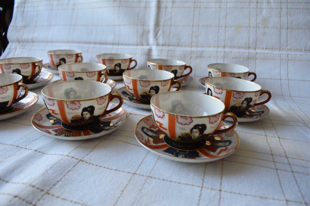 Chávenas de Café em Porcelana Japonesa