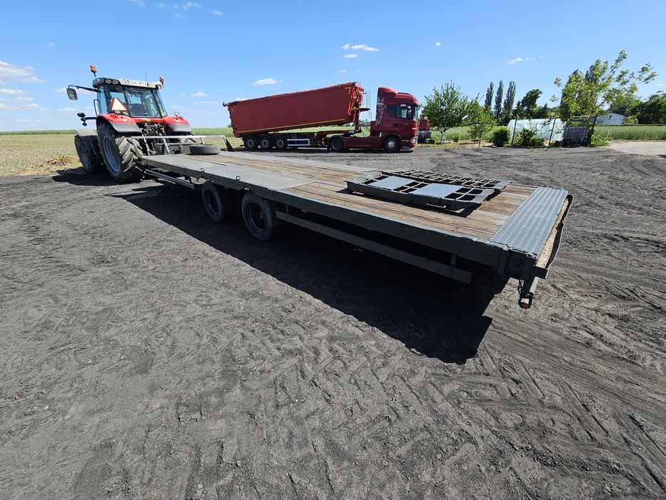 Sprzedam przyczepę niskopodwoziową / platformę transportową Trouillet