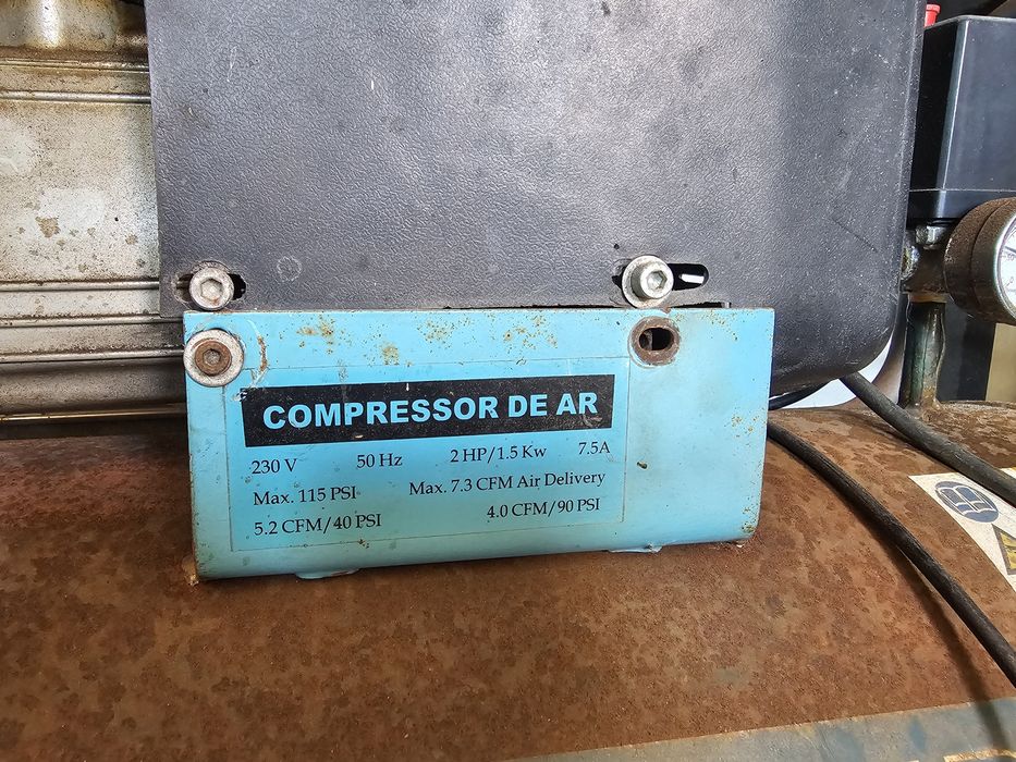 Compressor de ar Rubete 50 litros