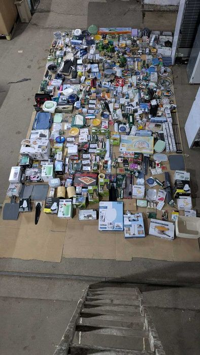 Палет з кухонним приладдям і садовими товарами – хіт продажів! 154 кг