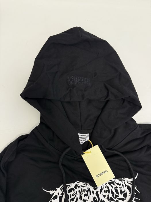 Худи Vetements Hardcore Logo 2025