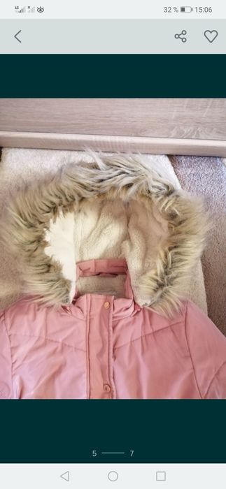 Віддам зимову курточку на дівчинку 134см!