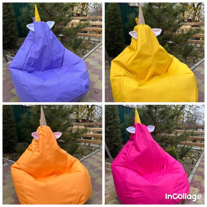 Крісло груша, пуф, дитяче крісло, мішок, безкаркасне крісло, мяч