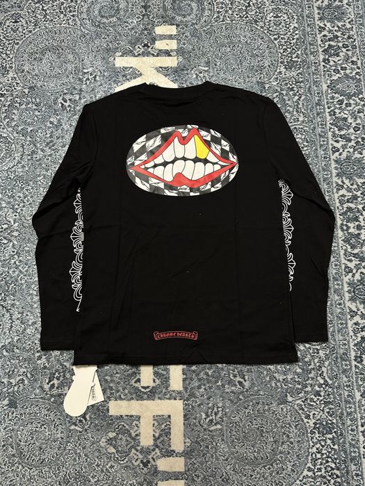 long sleeve chrome hearts лонг слив хром хартс