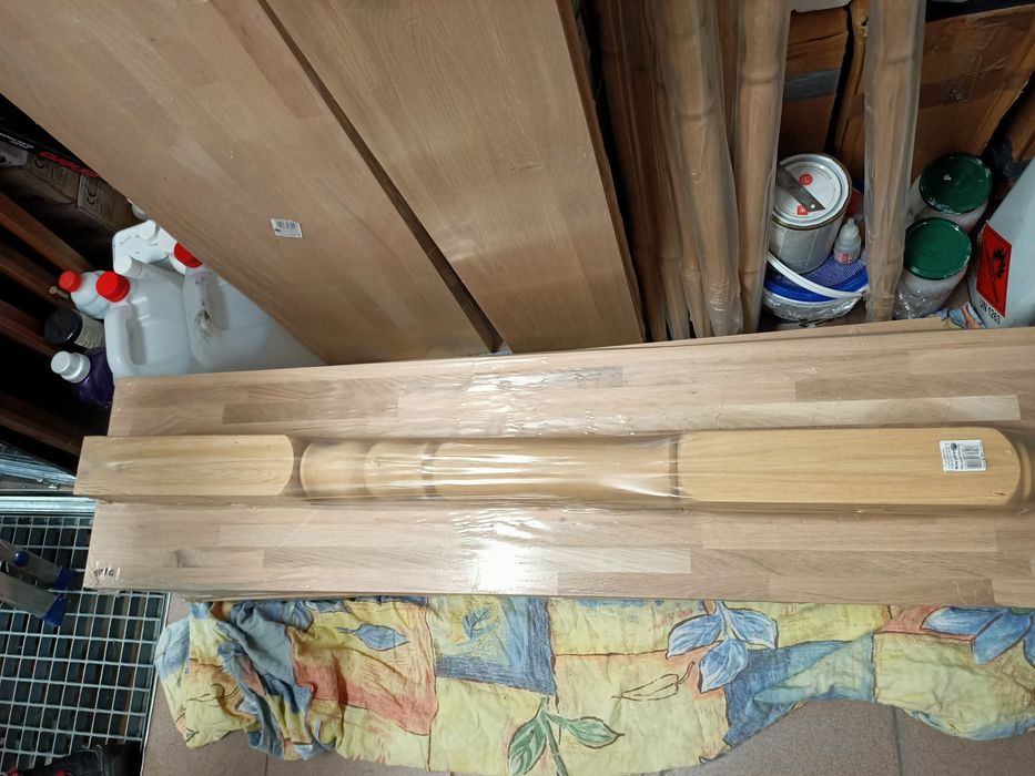 Tralka bukowa-debowa 930x38x38-nowe-OKAZJA tanio