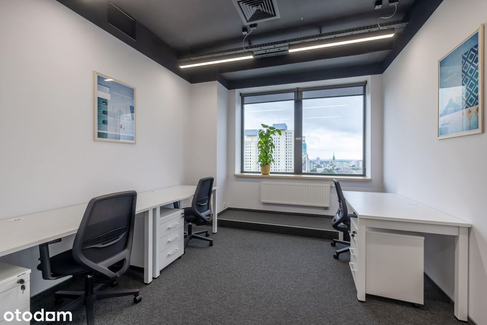 Cowork Łódź – biuro serwisowane 3‑osobowe w Red Tower