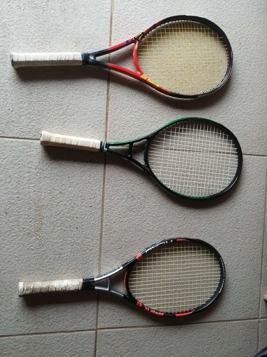 raquetes de ténis e saco