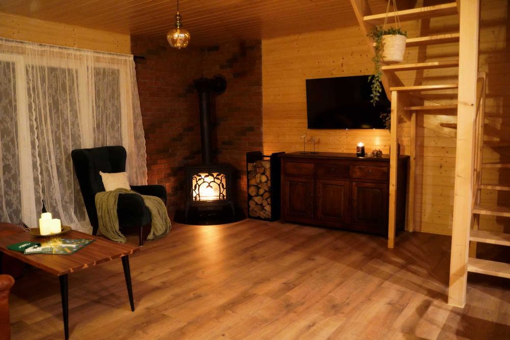 "U Sowy" domek w Kozikach - sauna, balia mazurska na wyłączność!