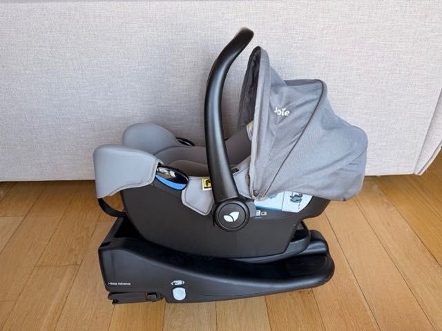 nosidełko fotelik Joie iSnug 2 0-13kg baza isofix lekki