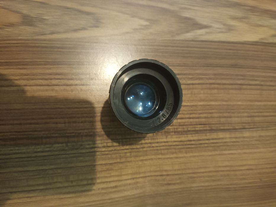 Stary obiektyw z prl-u