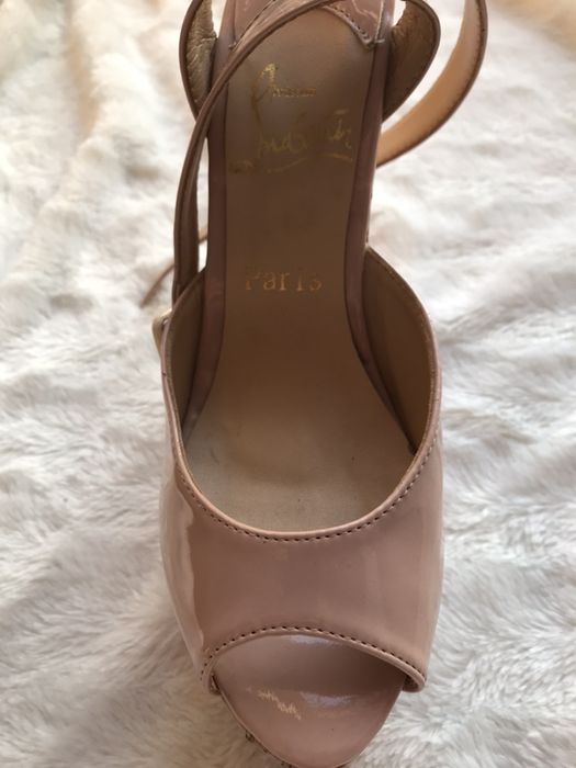 Buty na koturnie christian laboutin