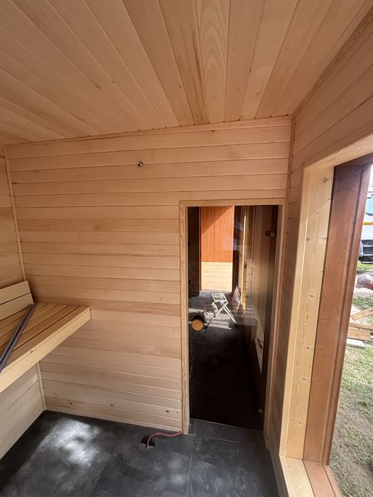 PILNA SPRZEDAŻ 53 000 zł SAUNA 8 × 2,5 m | HARVIA WiFi
