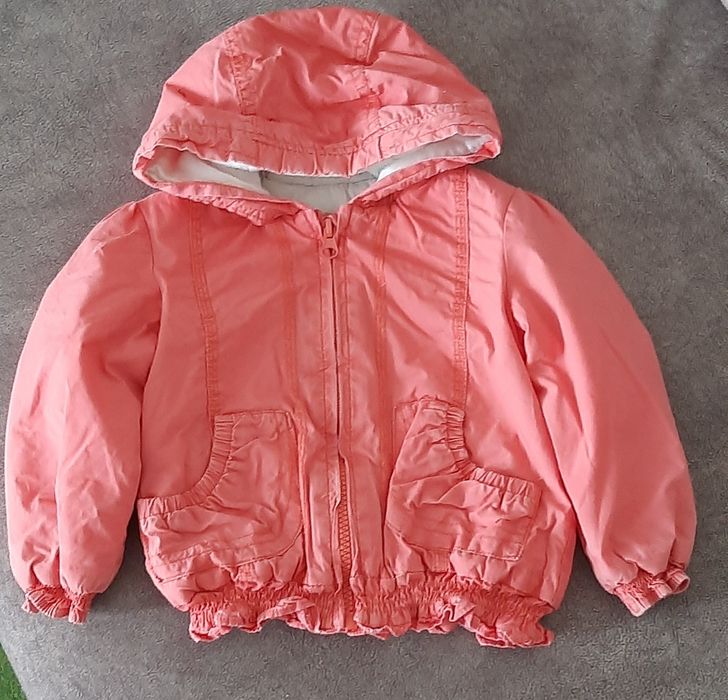 Куртка-ветровка Zara Baby рожева, розмір 86, нормальний стан