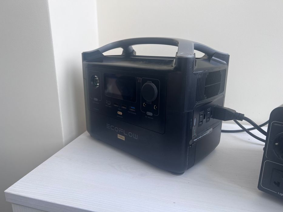 EcoFlow River Pro 720Wh + перетворювач LVYUAN VTEU-1500 б/в